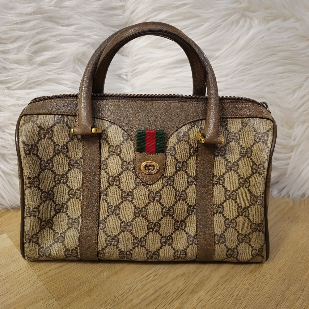 Authentic Gucci mini boston Sherryline